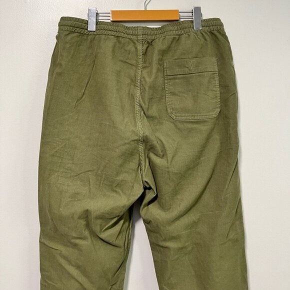 Todd Snyder Men’s Olive Green Drawstring Pants – Size Large - Picture 11 of 12